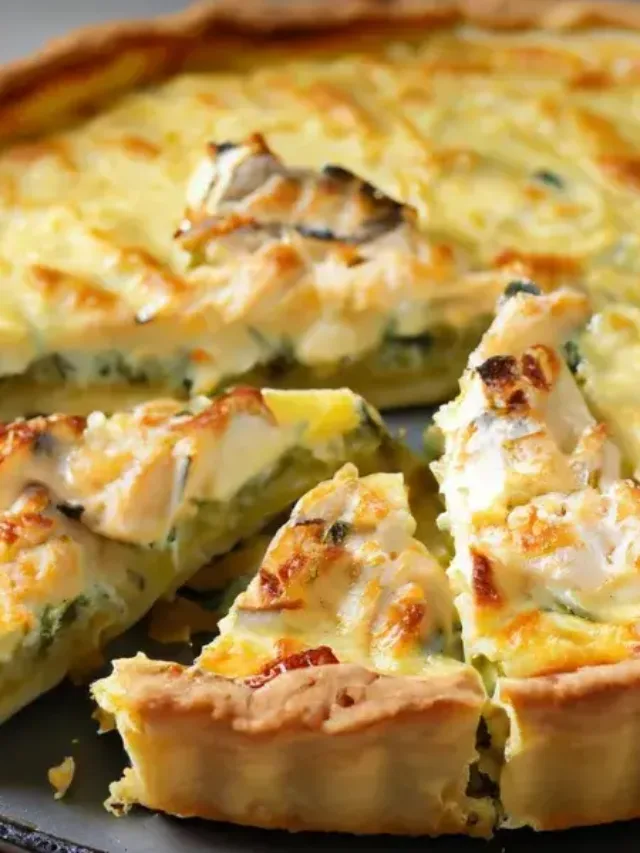 Quiche de Bacalhau Delicioso