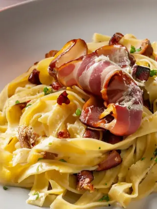 Deliciosa Receita de Tagliatelle com Castanhas e Bacon