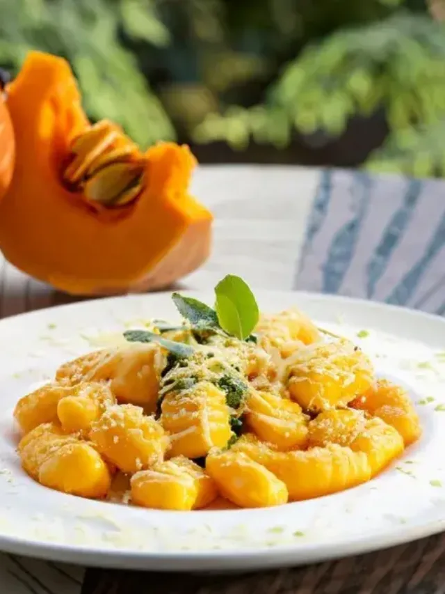 Gnocchi de Abóbora com Queijo