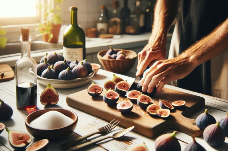 Receita de Compota de Figo com Vinho do Porto
