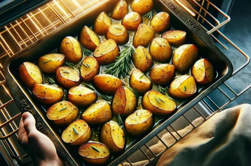 Batatas Crocantes com Crosta Dourada