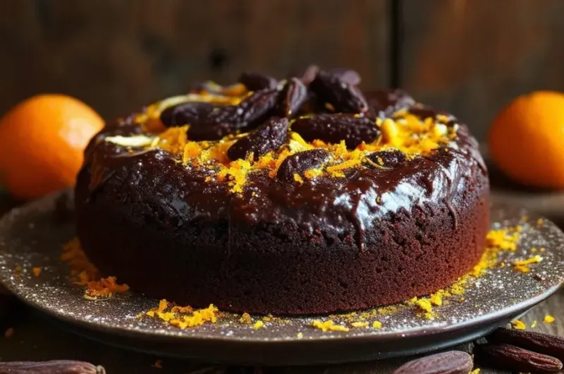 Bolo de Alfarroba com Laranja: Receita Saudável e Deliciosa