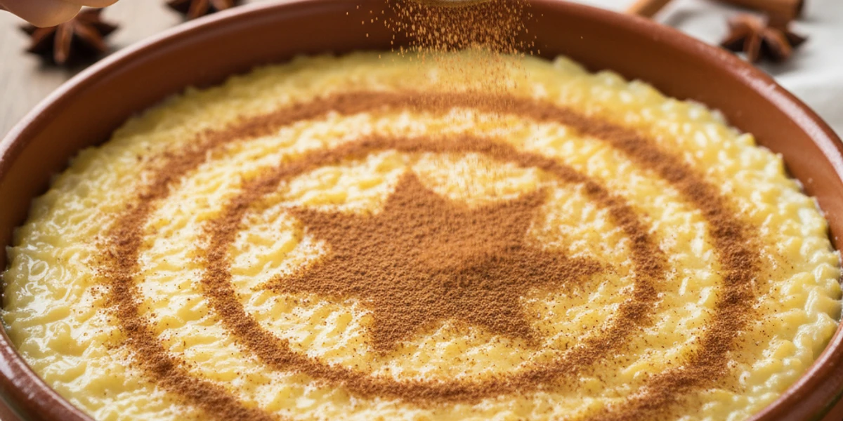 A Doçura e o Toque Final: Ovos e Canela - receita de arroz doce